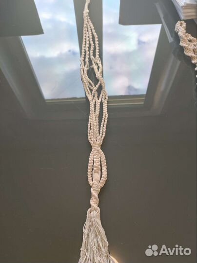 Макраме ручная работа кашпо подвесное