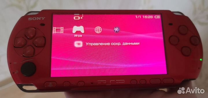 Sony PSP 3008 red