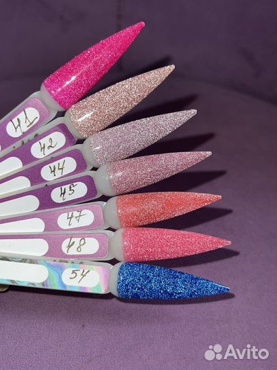 Светоотражающие гель лаки. Много цветов