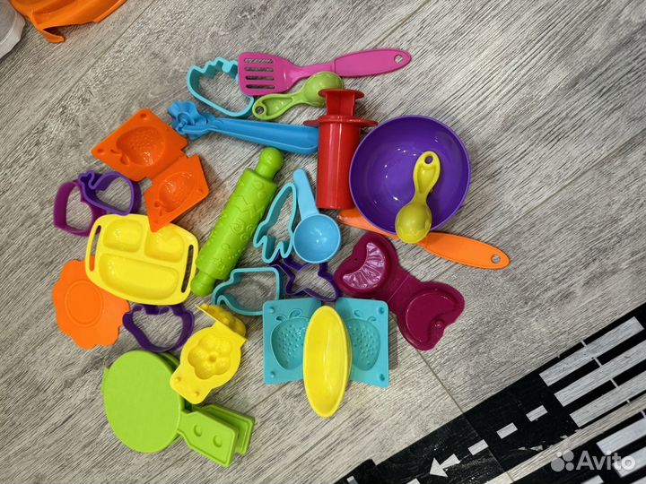 Игрушки для лепки из теста аналог play-doh