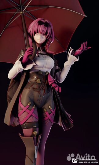 Кафка Хонкай Фигурка Kafka Honkai