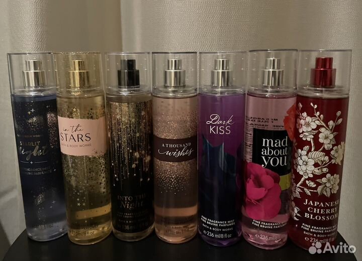 Спрей Bath and Body Works новый