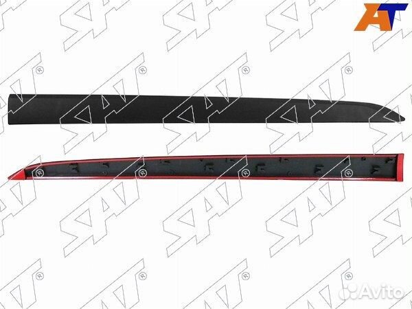 Накладка двери KIA RIO X-line 17