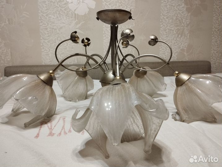 Люстра 5 рожковая