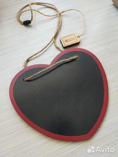 Меловая доска сердце