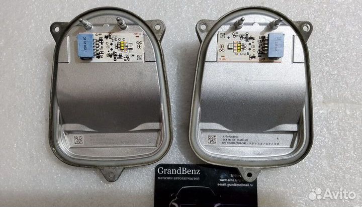 Блок управления светодиодной подсветки мерседес