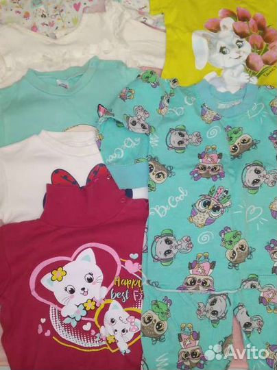 Детские вещи пакетом для девочек 86 размер