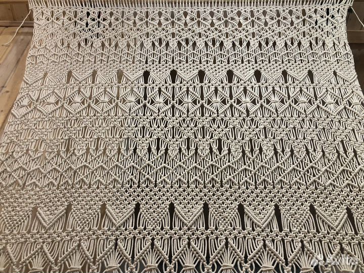 Большая Макраме Штора/Занавеска/Перегородка