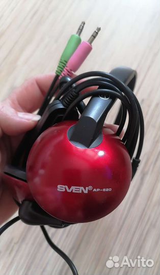 Наушники с микрофоном Sven AP620