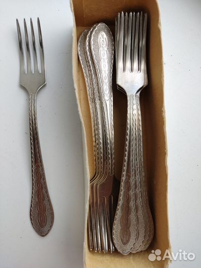 Вилки, ложки - нержавейка СССР. Новые