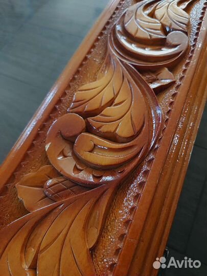 Коробка (футляр для кия) из дерева