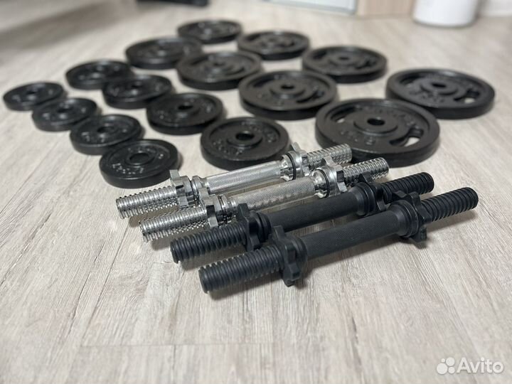 Гантели разборные Torneo 55кг