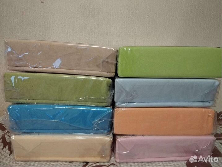 Простынь на резинке трикотаж