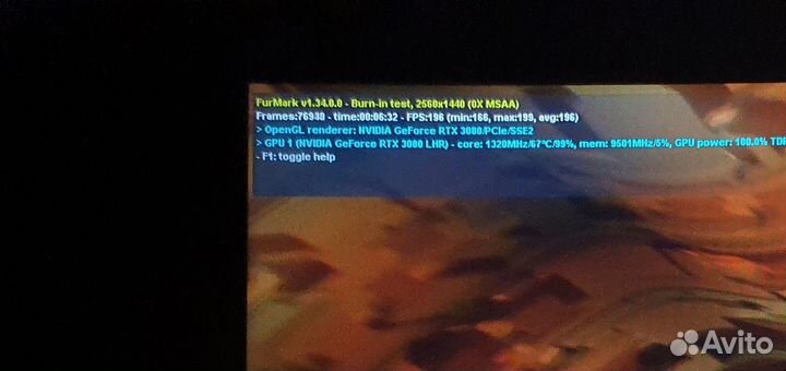 Видеокарта Gainward rtx 3080 10gb