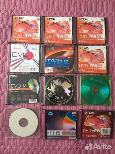 Болванка диск чистая 12 шт