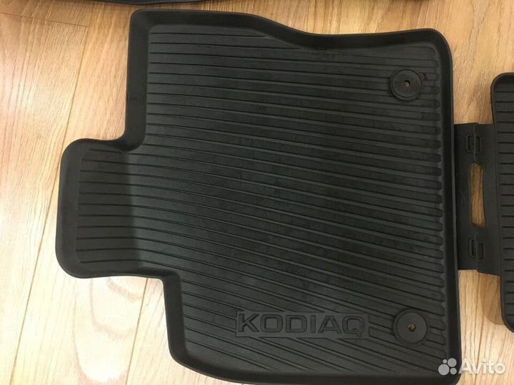 Коврики салона для шкода Кодьяк