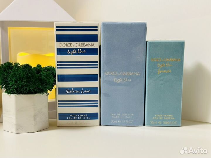 Dolce&gabbana Light Blue, Туалетная вода 50 мл