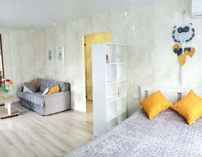 1-к. квартира, 34 м², 6/9 эт.