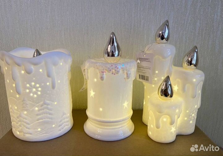 Фонарик светодиодный фигурка новогодняя новая