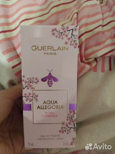 Туалетная вода guerlain Оригинал flora cherrysia