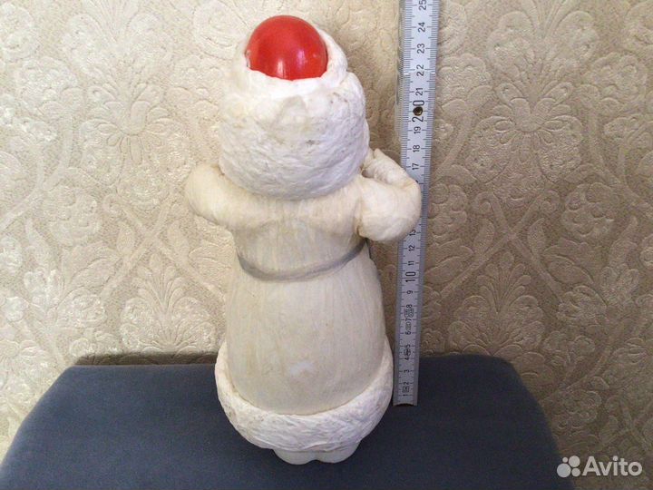 Ватные игрушки и дед Мороз СССР