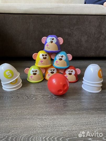 Развивающая игрушка Chicco Игровой набор Боулинг