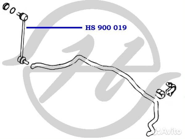 Тяга стабил-ра перед.подвески