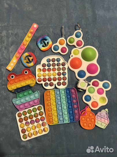 Попиты, кубик антистресс и тд