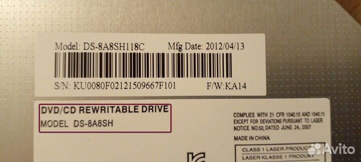 Оптический привод 2 шт