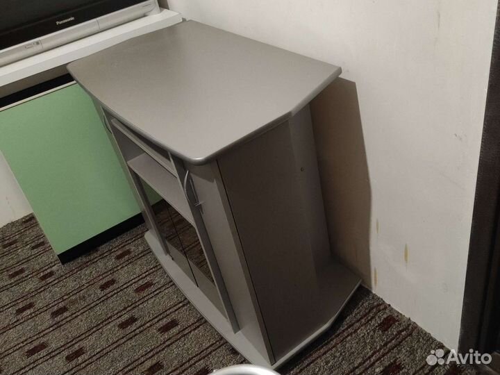 Тумба под телевизор серая