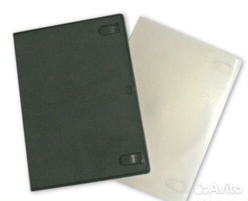 Комплект боксов DVD Box для 1 диска из пластика