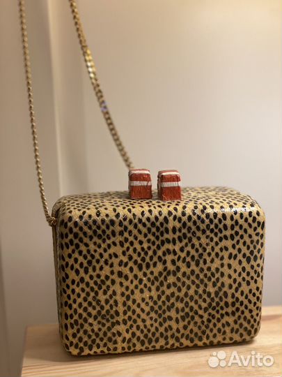 Сумочка hoss из натуральной змеиной кожи