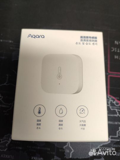Датчик температуры и влажности aqara