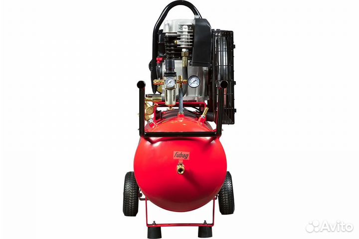 Компрессор fubag bp 4500/100/7 450 л/мин 100л 10бар 5.2 квт бензин 641278