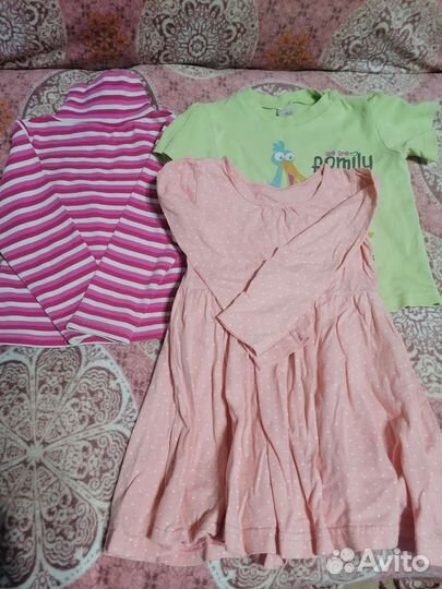 Вещи пакетом на девочку 2 3 года