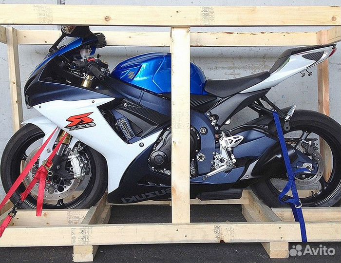 Отправка мотоциклов из Владивостока / Обрешетка