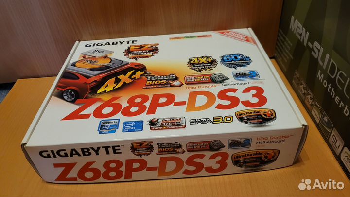 Коробки из под матплат и видео