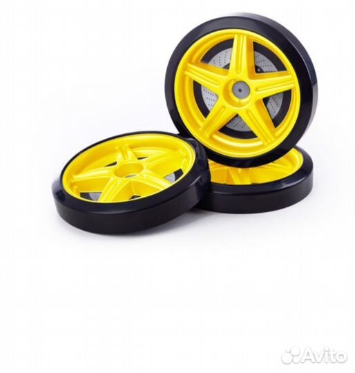 Колеса для декора в детскую комнату