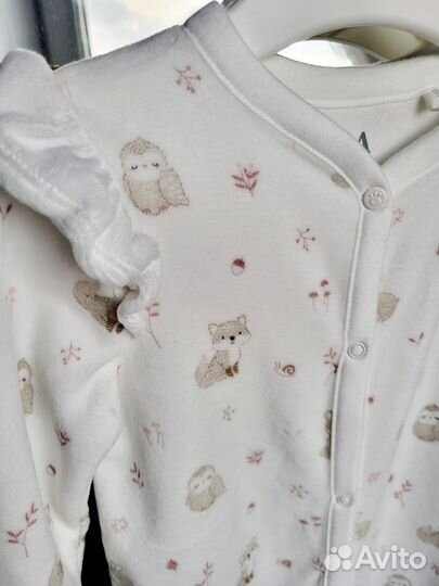 Велюровый слип CA для девочки 80