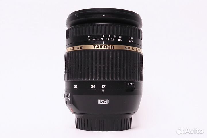 Объектив Tamron 17-50 f2.8 VC (стаб) нюанс