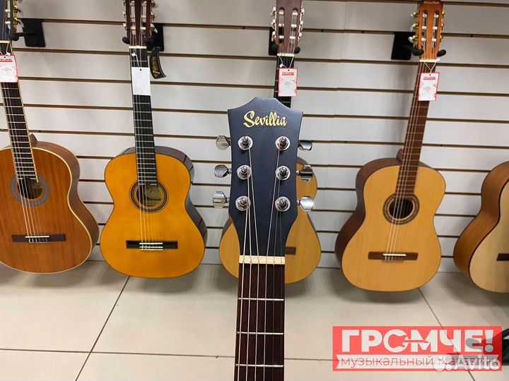 Трэвел-гитара акустическая Sevilla IW-34R TNS