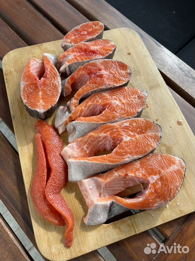 Стейки форели. Из Морской рыбки