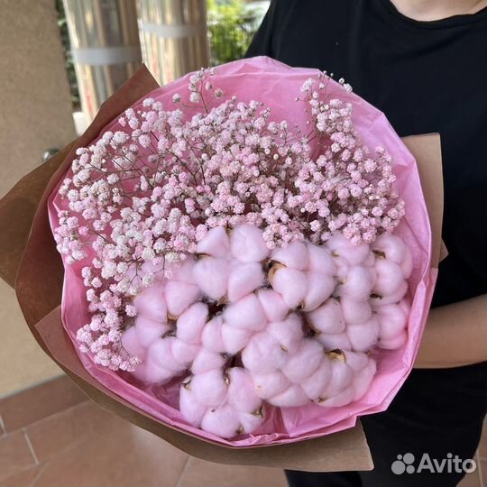 Букет из гипсафилы