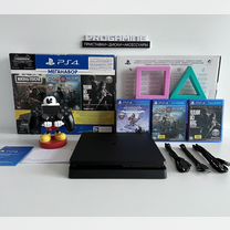 Sony PS4 Slim 1TB меганабор полный комплект