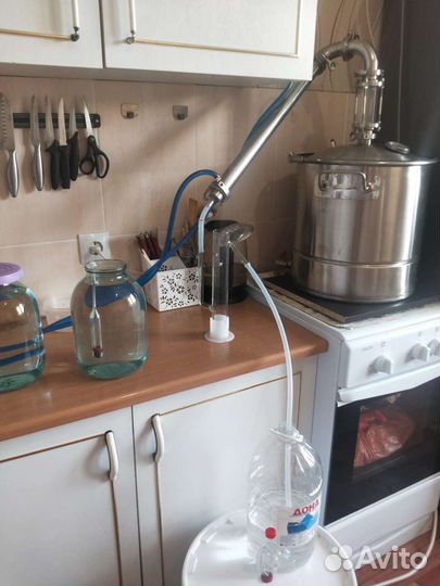 Самогонный аппарат 32 л, + Ректификационная колонн