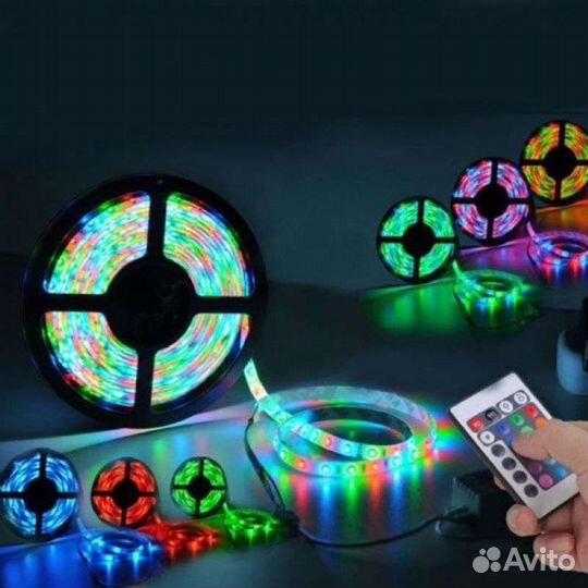 Светодиодная лента RGB 5 метров