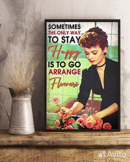 Постер #03-1004 Цветы, романтика, любовь