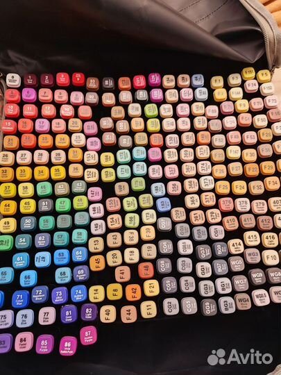 Маркеры для скетчинга двухсторонние maquick