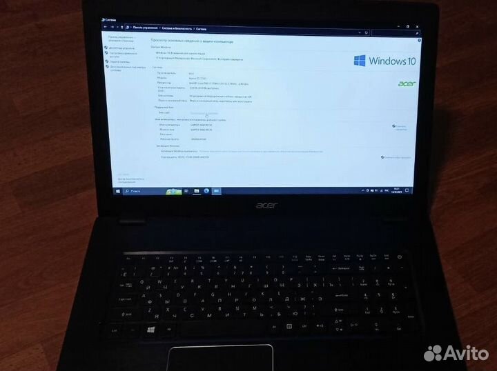 Acer Е5-774Aspire (N16Q5)