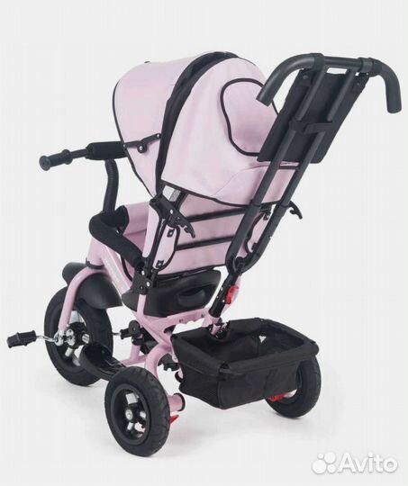 Велосипед трехколесный с ручкой